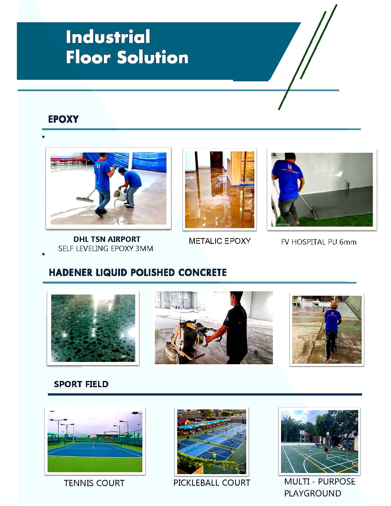 Industrial Floor Solution ANTINCORP