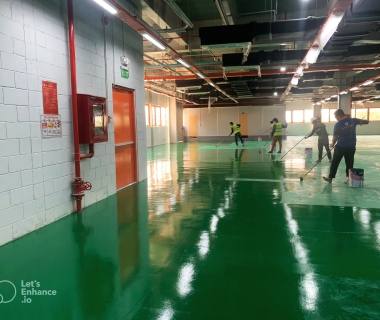 Dịch Vụ Thi Công Sơn Epoxy Nhà Xưởng Chuyên Nghiệp